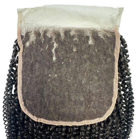 Afro Kinky 6x6 HD Lace Human Hair Closure Private Label