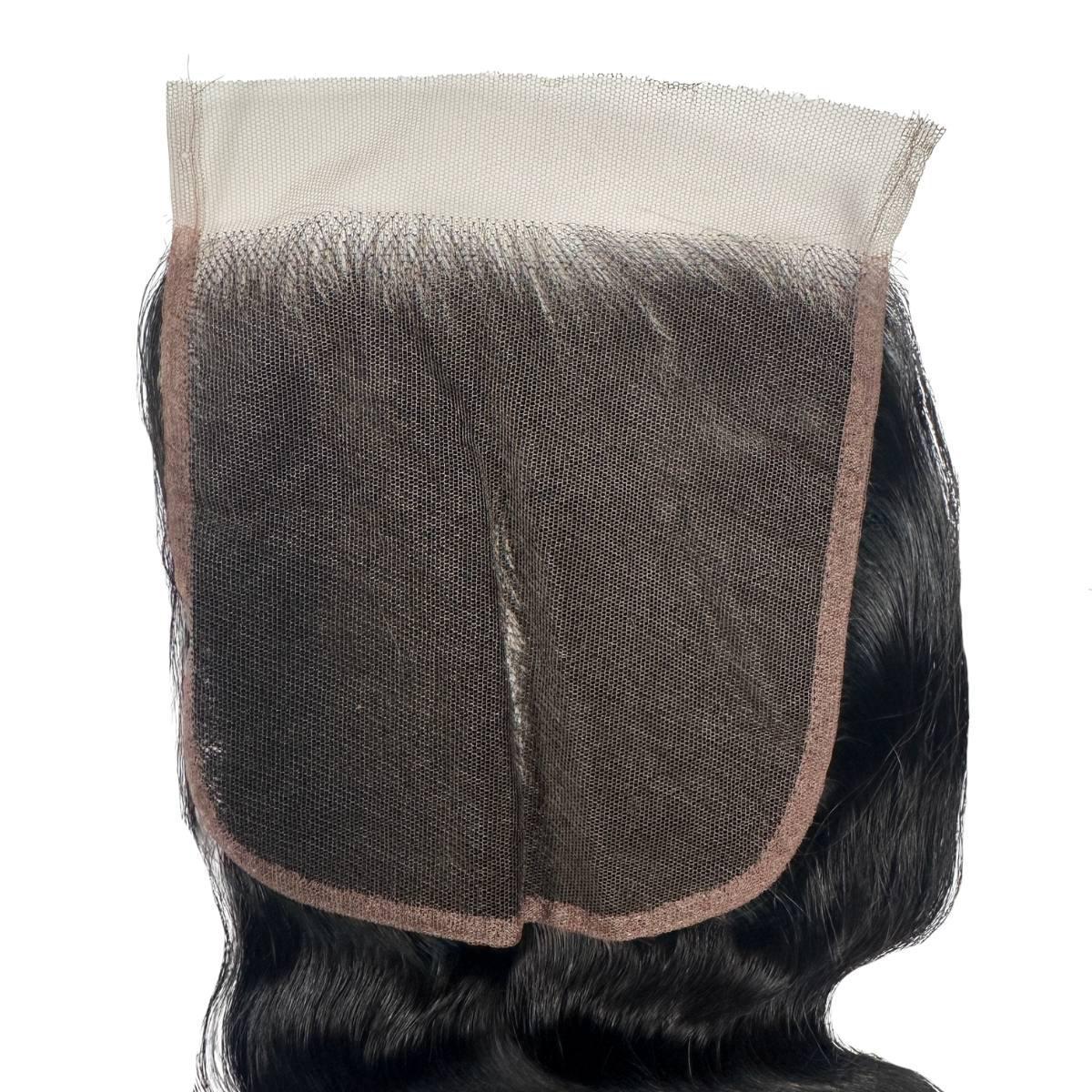 Jet Black Body Wave 6x6 HD Lace Human Hair Closure Private Label