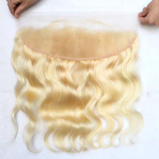 613 Blonde Ambition Frontal THE HAIR PUSHER PREMIUM LUXE HAIR