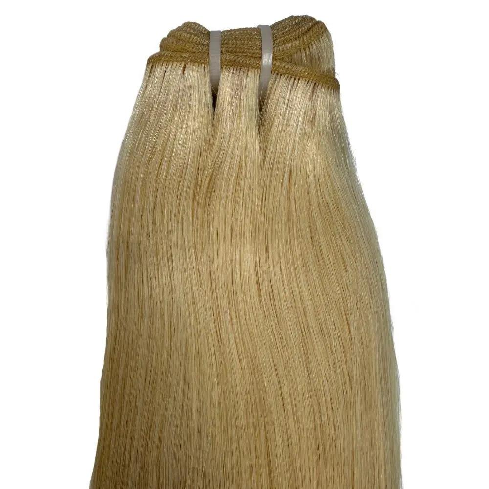 Raw Blonde Straight 100% Human Hair Bundles The Hair Pusher