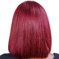 Cherry 13x4 Transparent Lace Front 100% Human Hair Bob Wig Private Label