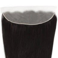 Malaysian Straight 13x4 Transparent Lace Human Hair Frontal Private Label