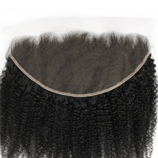 Afro Kinky 13x6 HD Lace Human Hair Frontal The Hair Pusher
