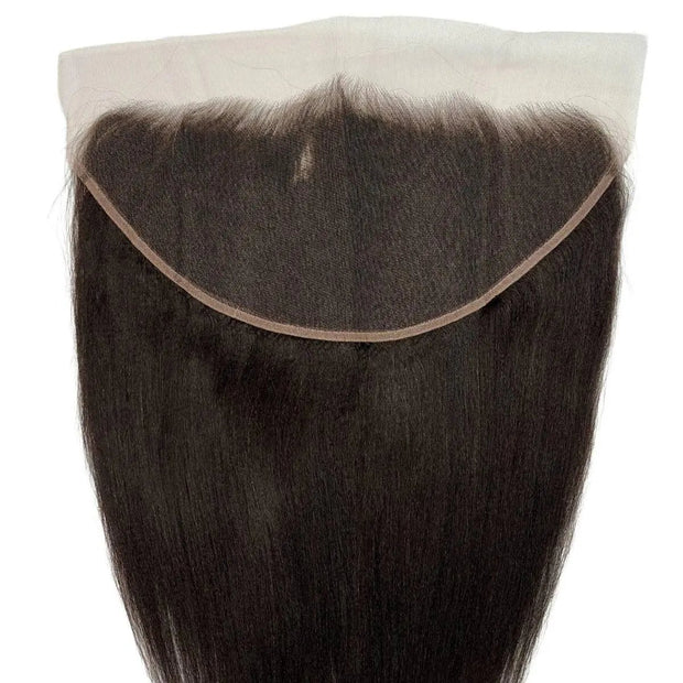 Yaki Straight 13x6 HD Lace Human Hair Frontal The Hair Pusher