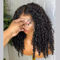 HD Burmese Curly Glue-less 13x6 Lace Wig