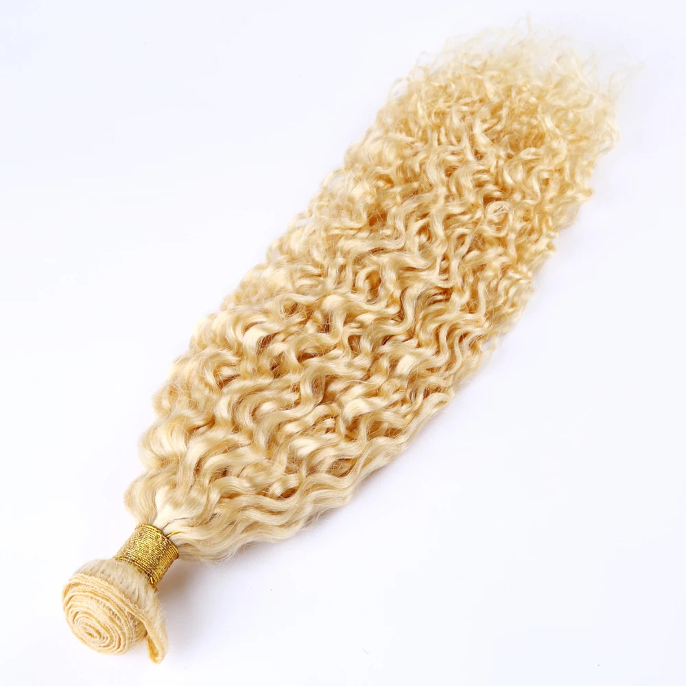613 Honey Blonde Deep Wave Bundles - THE HAIR PUSHER PREMIUM LUXE HAIR