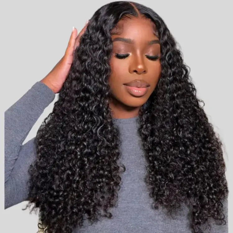 HD Burmese Curly Glue-less 13x6 Lace Wig