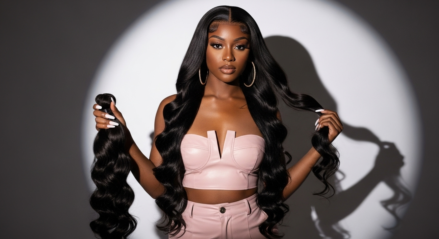 Brazilian Body Wave 100% Human Hair Bundles Private Label