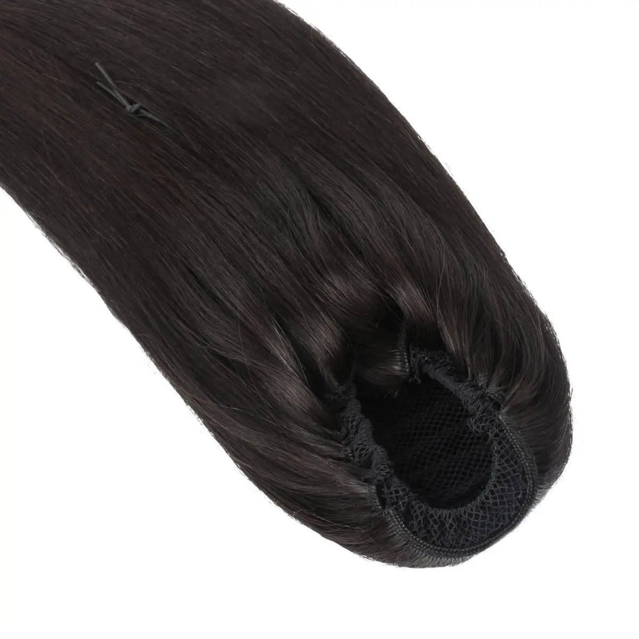 Raw Straight 100% Human Hair Ponytail Extension Private Label