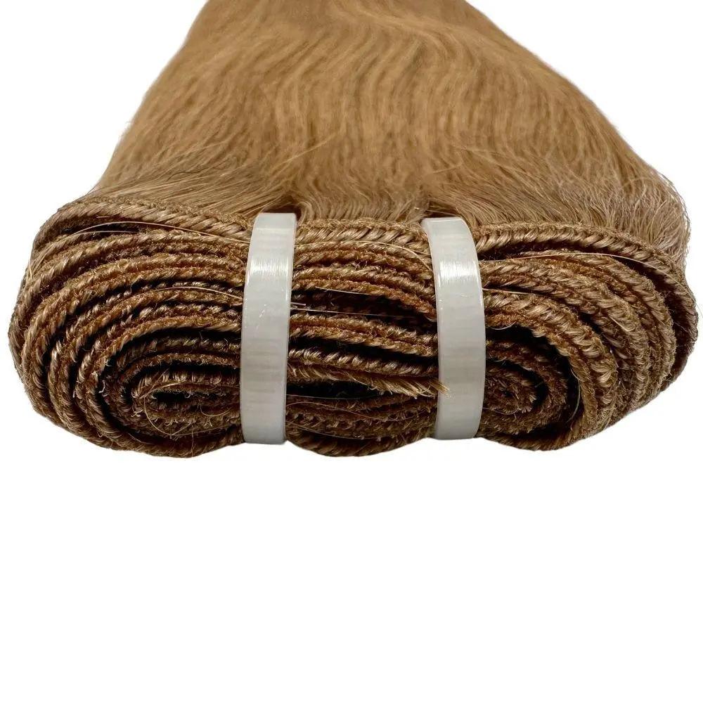 Raw Ash Brown Straight 100% Human Hair Bundles Private Label