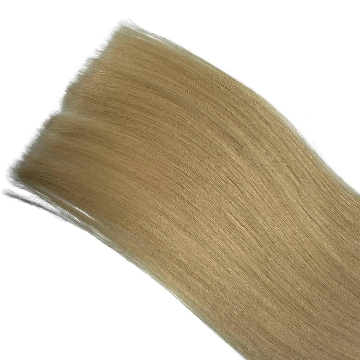 Raw Blonde Straight Seamless Clip-In 100% Human Hair Extensions Private Label