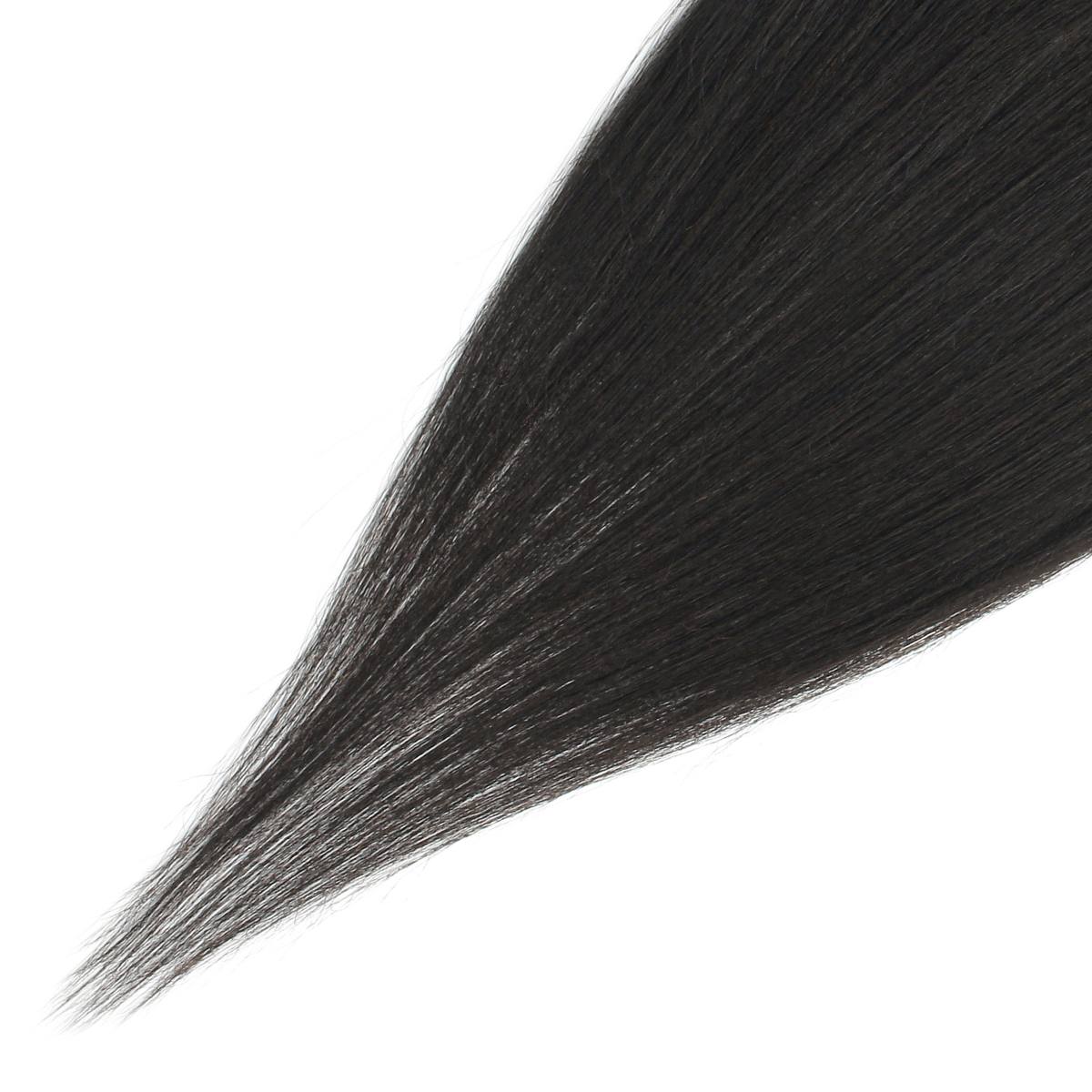 Yaki Straight 4x4 Transparent Lace Human Hair Closure Private Label