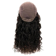 Beach Wave 4x4 Transparent Lace 100% Human Hair Closure Wig Private Label