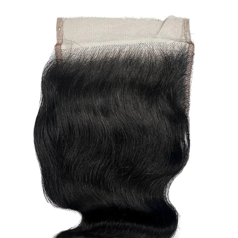 1B Body Wave 4x4 HD Lace Human Hair Closure Private Label