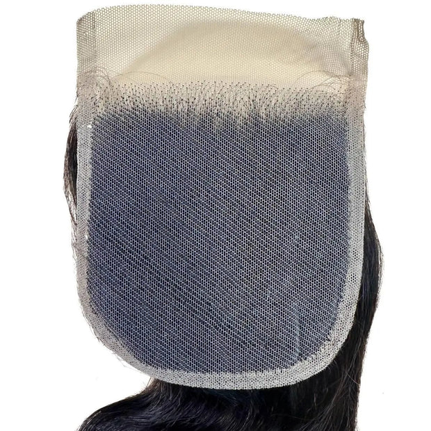 Malaysian Body Wave 4x4 Transparent Lace Human Hair Closure Private Label