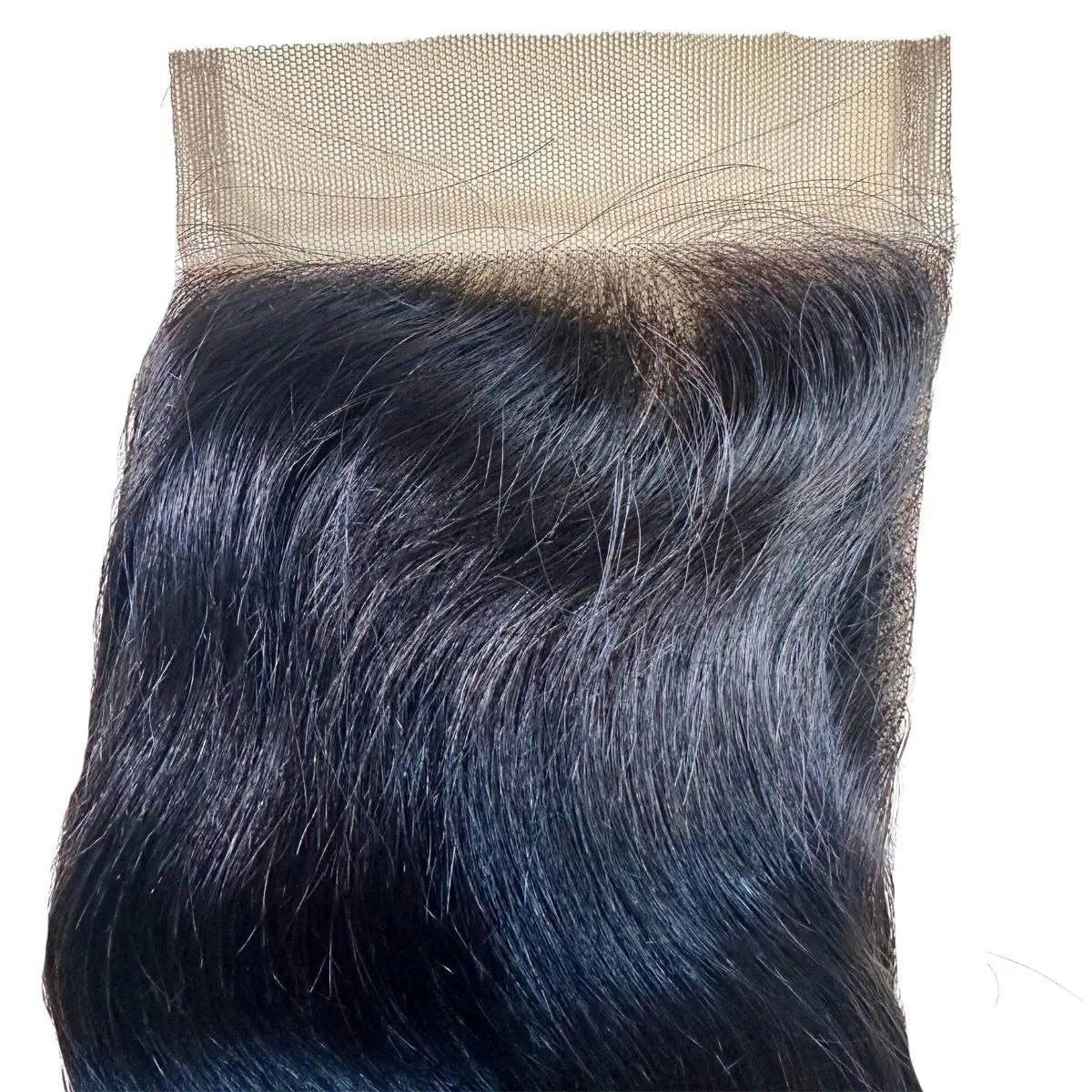 Malaysian Straight 4x4 Transparent Lace Human Hair Closure Private Label