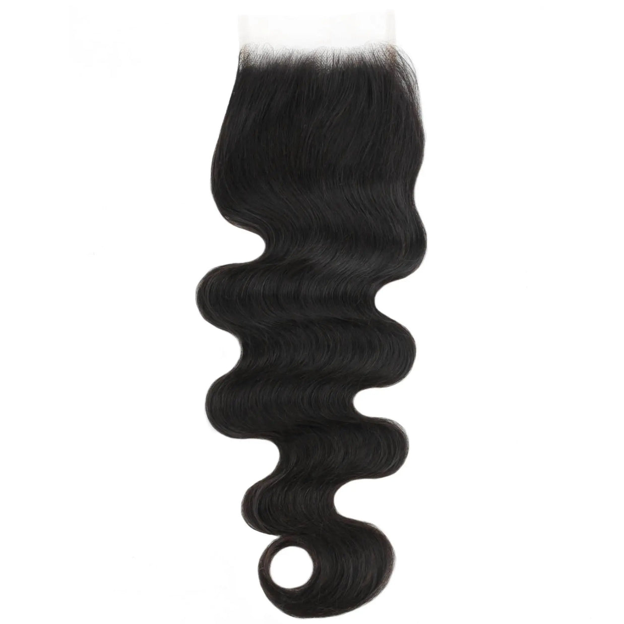Brazilian Body Wave 4x4 Transparent Lace Human Hair Closure Private Label