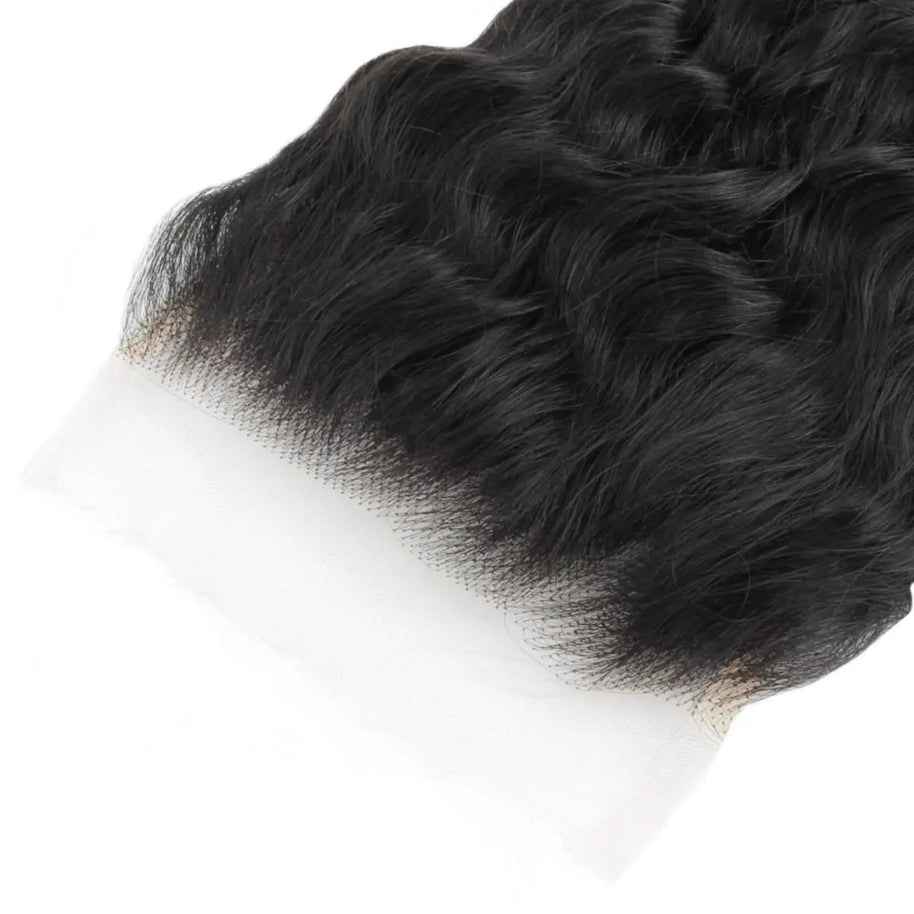 Deep Wave 5x5 HD Lace Human Hair Closure Private Label