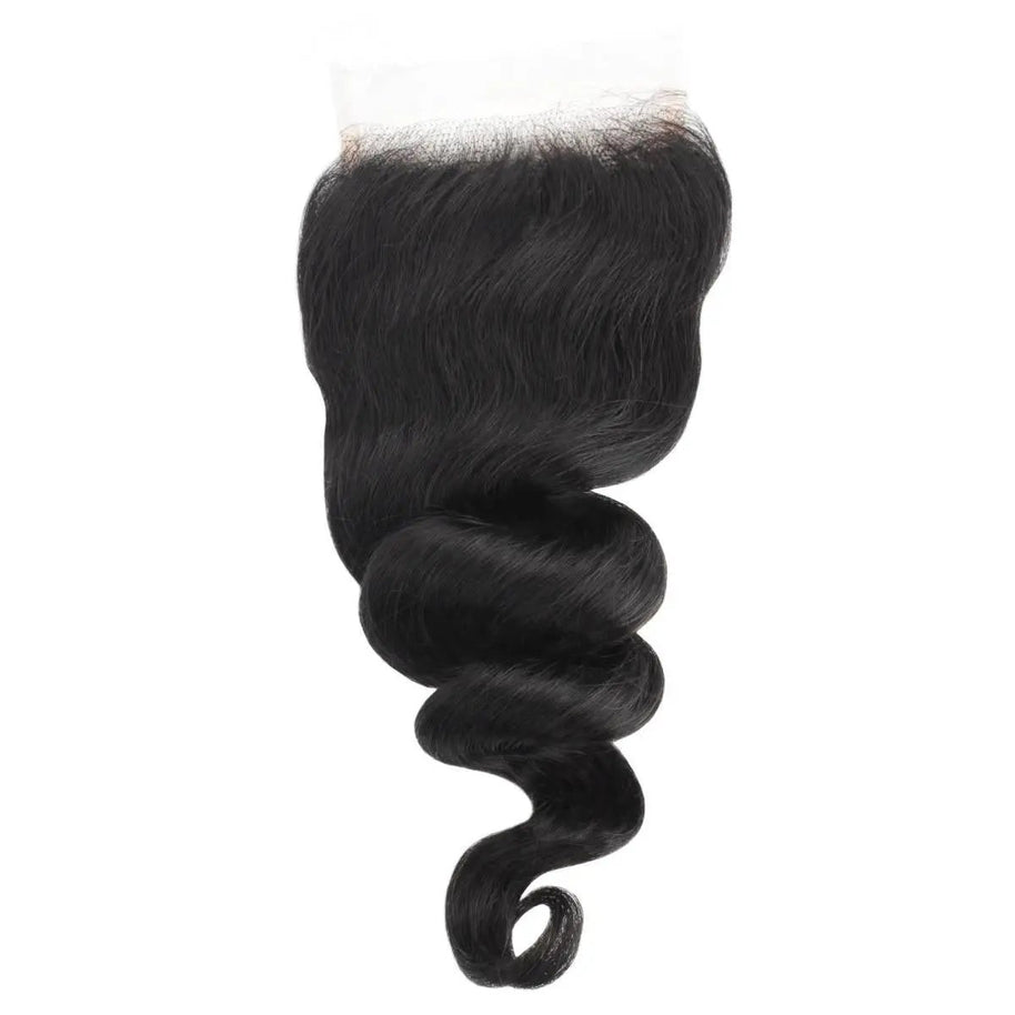 Loose Wave 5x5 HD Lace Human Hair Closure Private Label