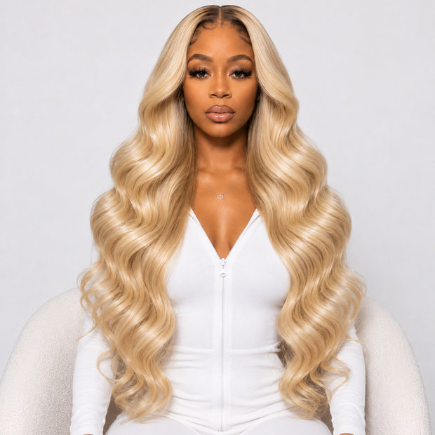 613 Blonde Loose Wave Human Hair Bundles – Natural Wave Extensions-THP