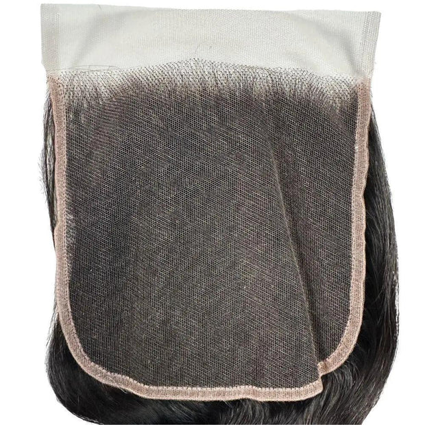 Body Wave 6x6 HD lace human hair closure from THE HAIR PUSHER PREMIUM LUXE HAIR, showcasing natural wave pattern and lace details.