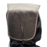Jet black 6x6 HD lace closure with body wave texture, made from virgin human hair by THE HAIR PUSHER PREMIUM LUXE HAIR.
