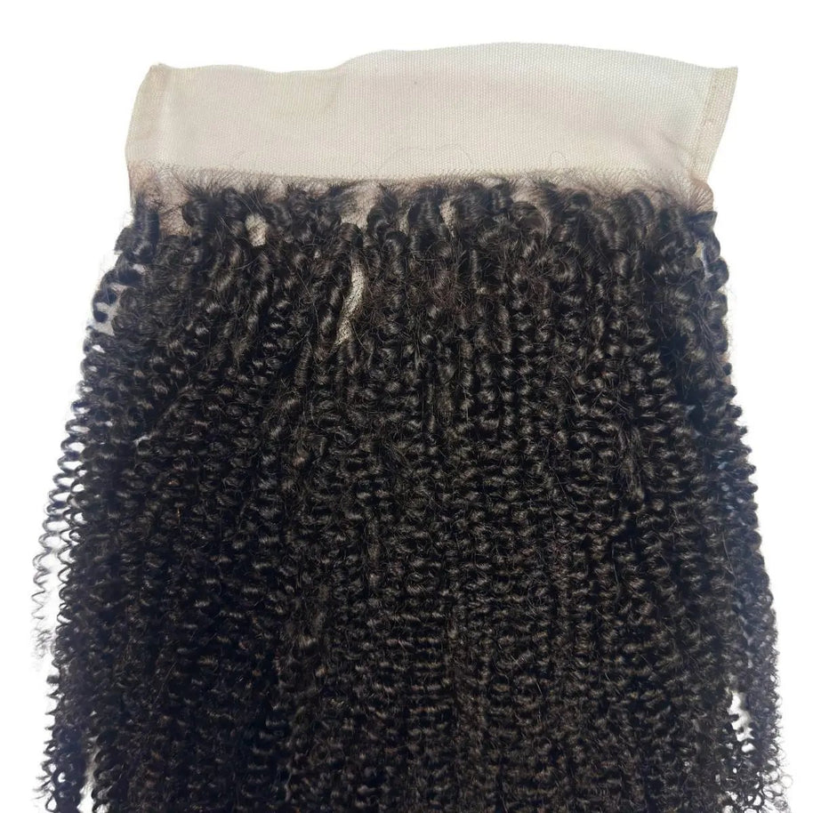 Afro Kinky 7x7 HD Lace Human Hair Closure Private Label