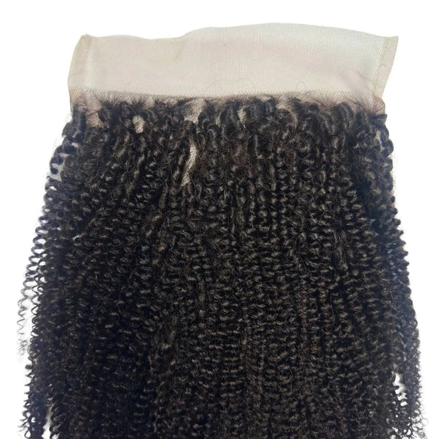 Afro Kinky 7x7 HD Lace Human Hair Closure Private Label