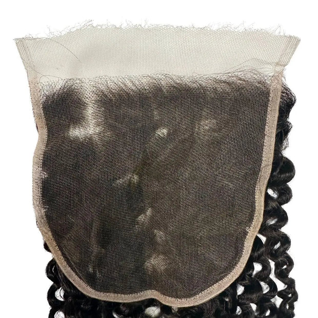 Kinky Curly 7x7 HD Lace Human Hair Closure The Hair Pusher