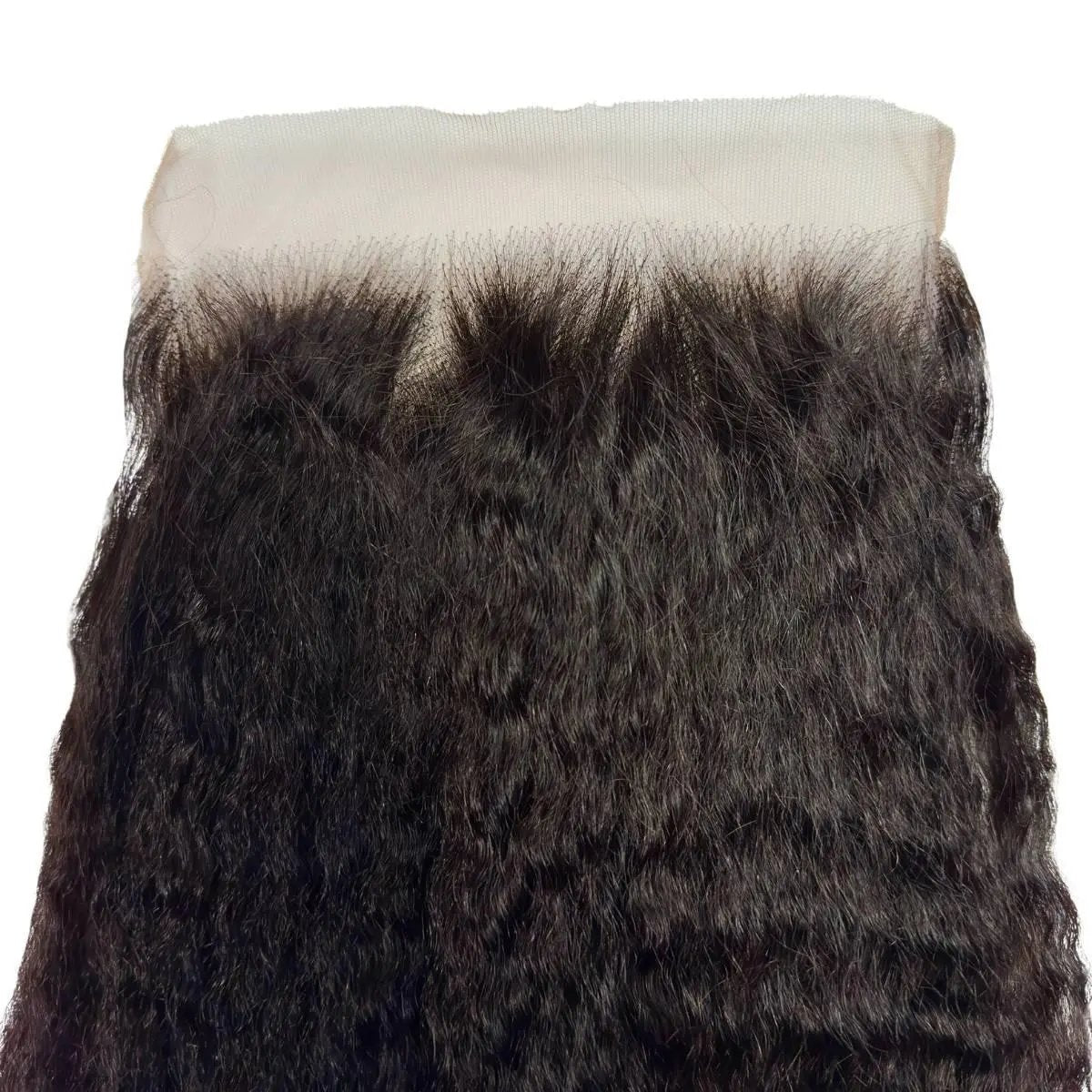 Kinky Straight 7x7 HD Lace Human Hair Closure The Hair Pusher