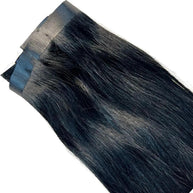 Natural Black Seamless Clip-In 100% Human Hair Extensions The Hair Pusher