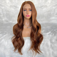 Tempest Glueless 5x5 HD Lace Professionally Colored 100% Human Hair Closure Wig Private Label