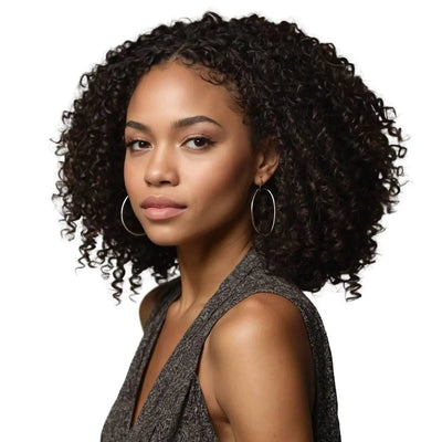 Kinky Curly Clip-In 100% Human Hair Extensions Private Label