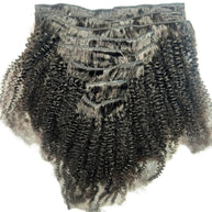 Afro Kinky Curly Clip-In 100% Human Hair Extensions The Hair Pusher