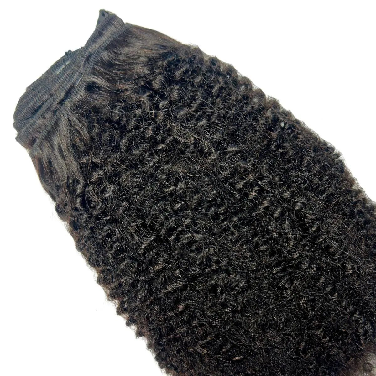 Afro Kinky Curly Clip-In 100% Human Hair Extensions The Hair Pusher