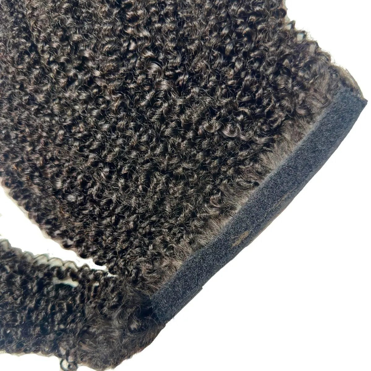 Afro Kinky Curly 100% Human Hair Ponytail Extension Private Label