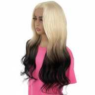 Aurora Glueless 5x5 HD Lace Professionally Colored 100% Human Hair Closure Wig Private Label