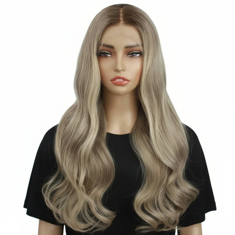 Autumn Glueless 5x5 HD Lace Professionally Colored 100% Human Hair Closure Wig Private Label