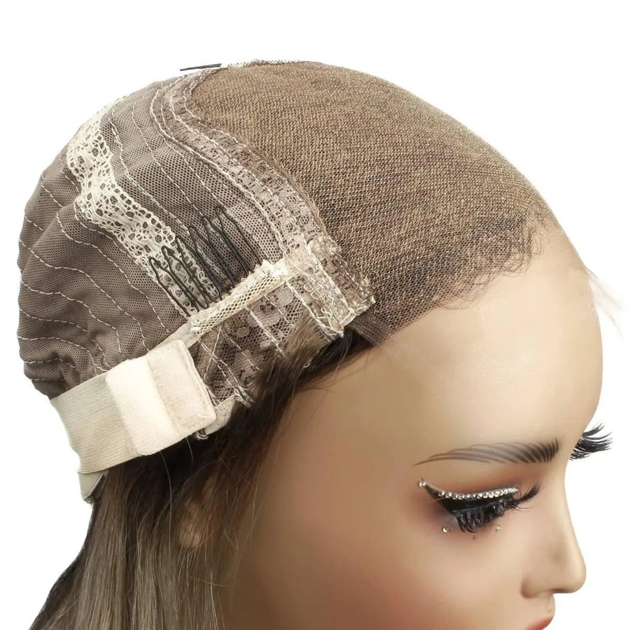 Autumn Glueless 5x5 HD Lace Professionally Colored 100% Human Hair Closure Wig Private Label