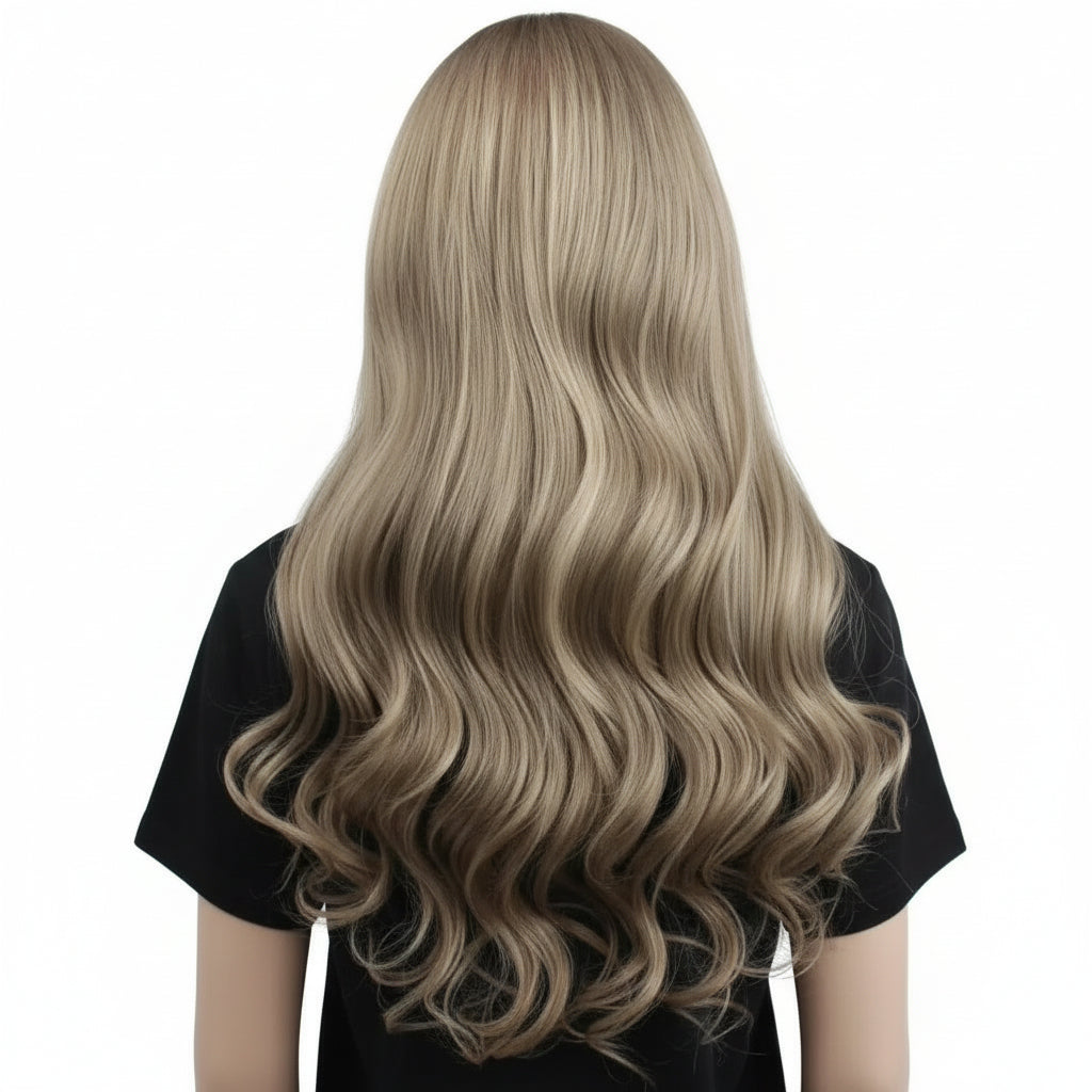 Autumn Glueless 5x5 HD Lace Professionally Colored 100% Human Hair Closure Wig Private Label