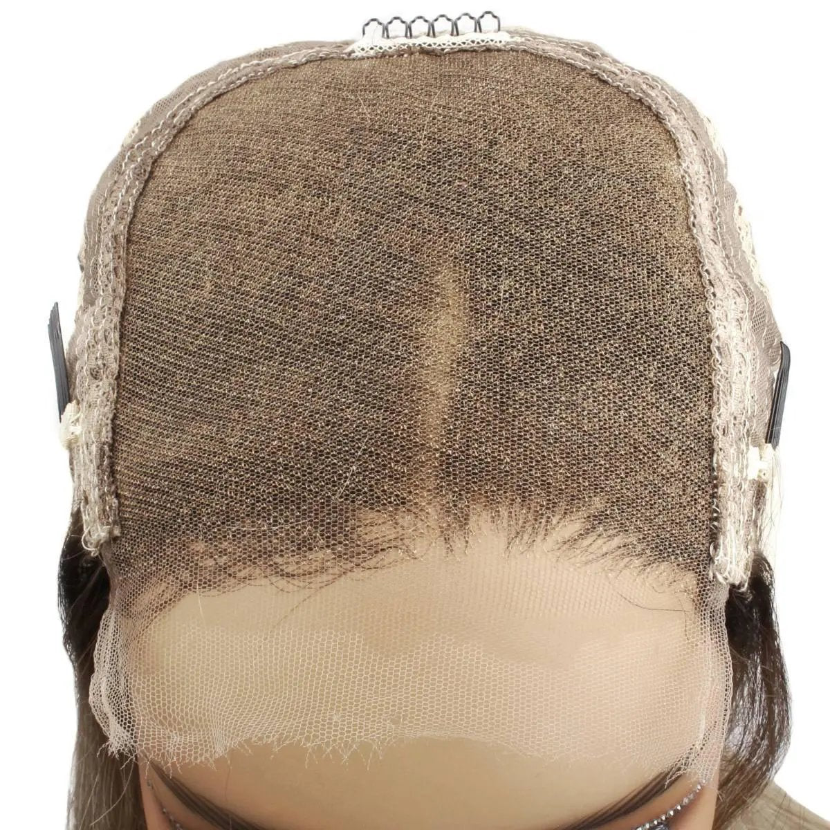 Autumn Glueless 5x5 HD Lace Professionally Colored 100% Human Hair Closure Wig Private Label