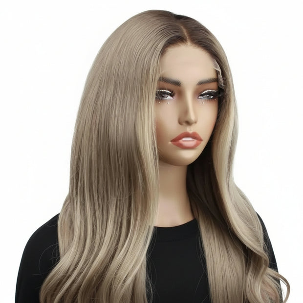 Autumn Glueless 5x5 HD Lace Professionally Colored 100% Human Hair Closure Wig Private Label