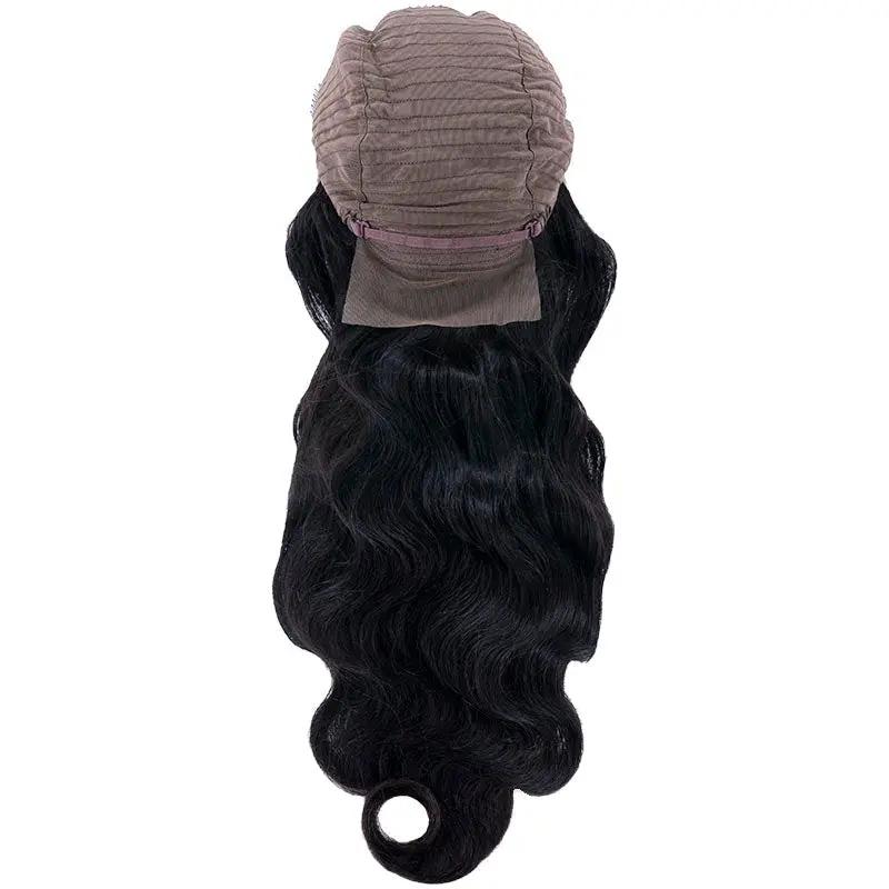 Body Wave 13x4 Transparent Lace Front Human Hair Wig Private Label
