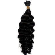 Beach Wave Bulk 100% Human Braiding Hair Private Label