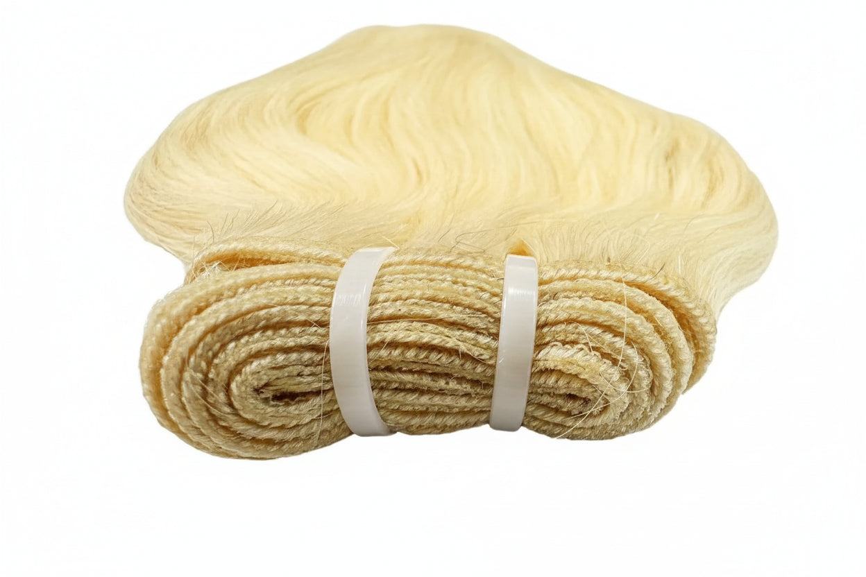 Raw Blonde Straight 100% Human Hair Bundles The Hair Pusher