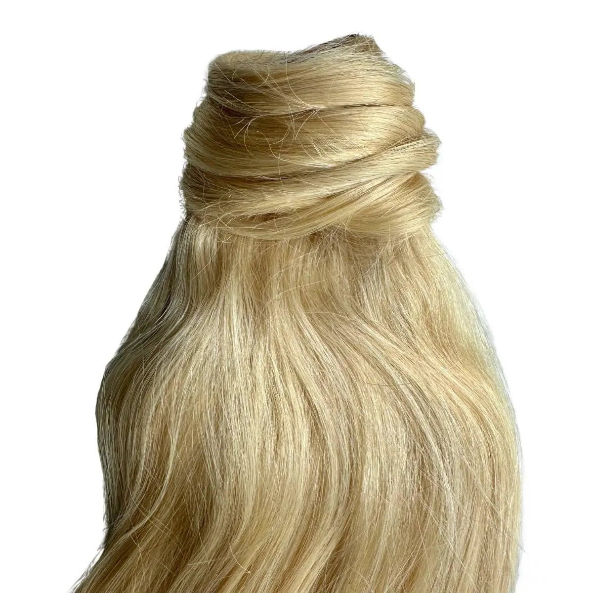 Bleach Blonde 100% Human Hair Ponytail Extension Private Label
