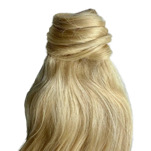 Bleach Blonde 100% Human Hair Ponytail Extension Private Label