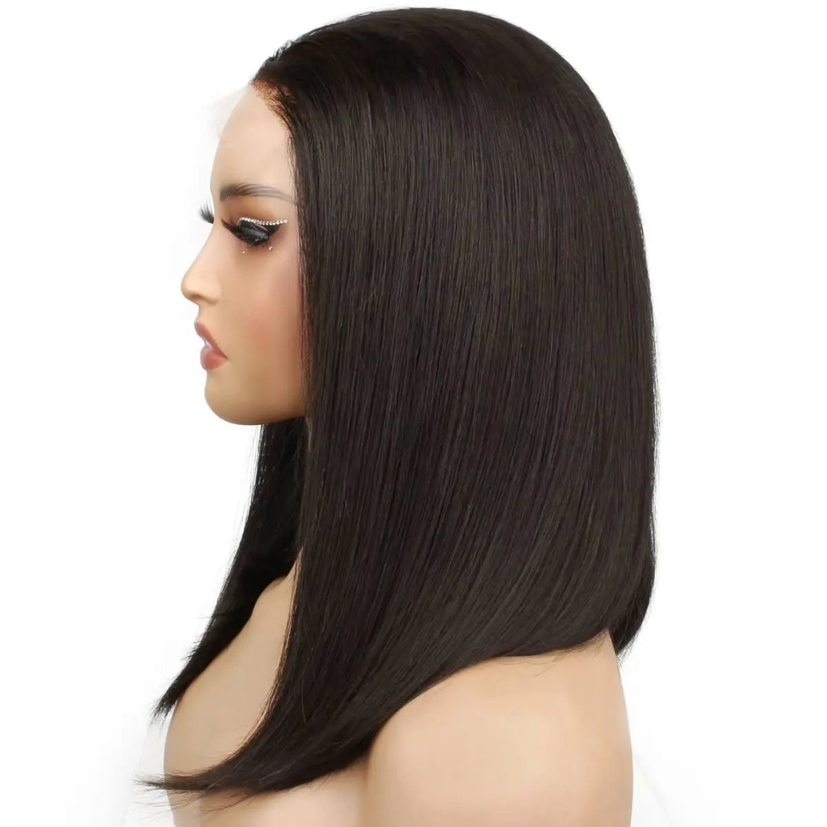 Straight 5x5 HD Lace Closure 100% Human Hair Bob Wig The Hair Pusher