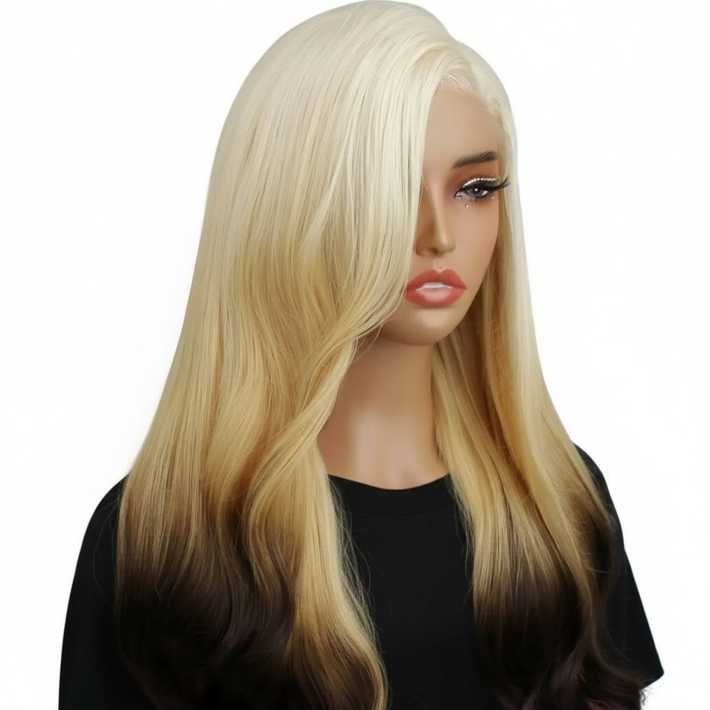 Brooklyn Glueless 5x5 HD Lace Professionally Colored 100% Human Hair Closure Wig Private Label