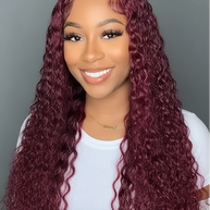 Burgundy Hd Lace Wig The Hair Pusher